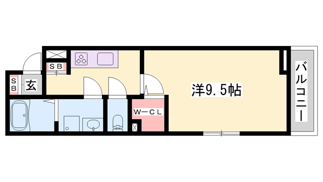 物件間取画像