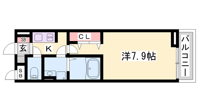 物件間取画像