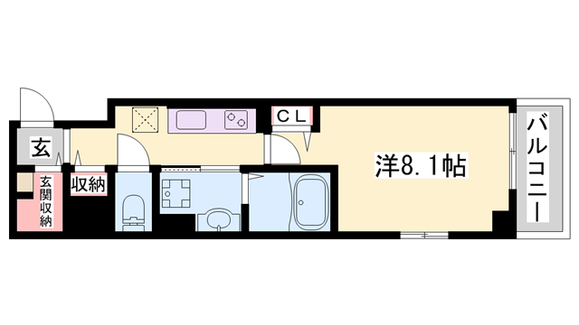 物件間取画像