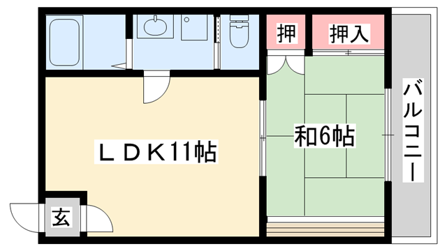 物件間取画像