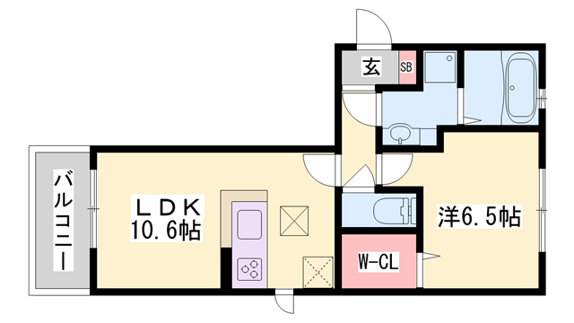 物件間取画像