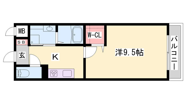物件間取画像