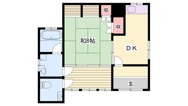 物件間取画像