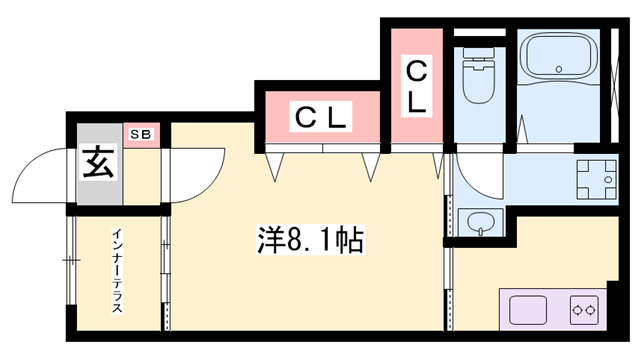 物件間取画像