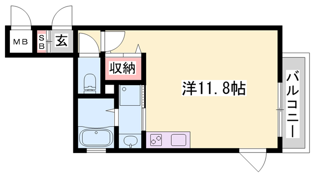 物件間取画像