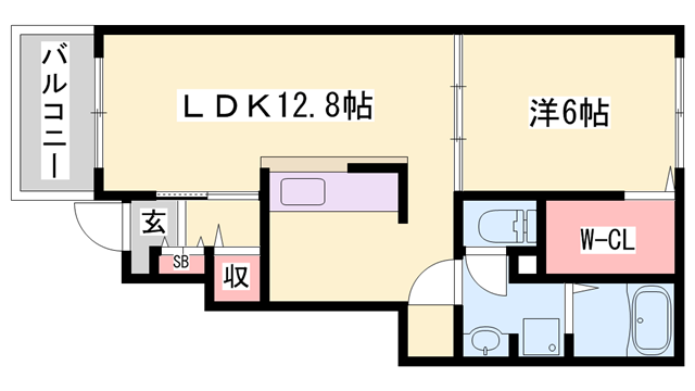物件間取画像