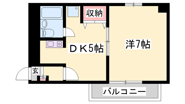 クリエーションタツノⅢの物件間取画像