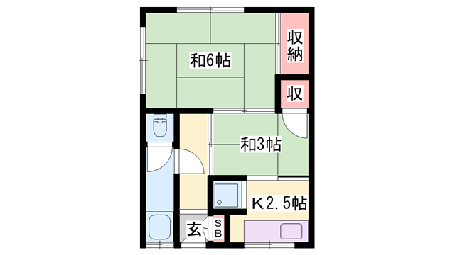 物件間取画像