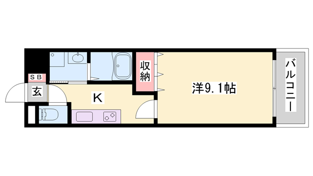 物件間取画像