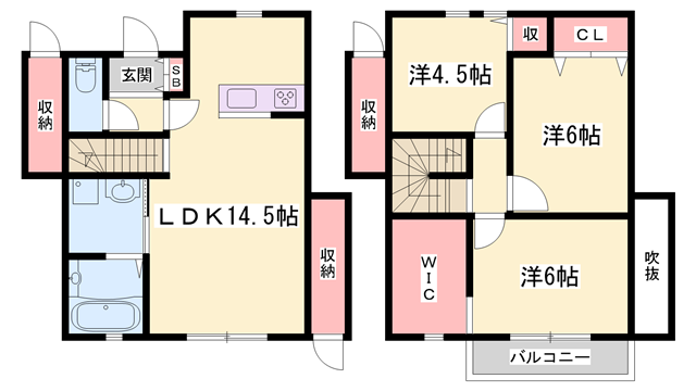 物件間取画像
