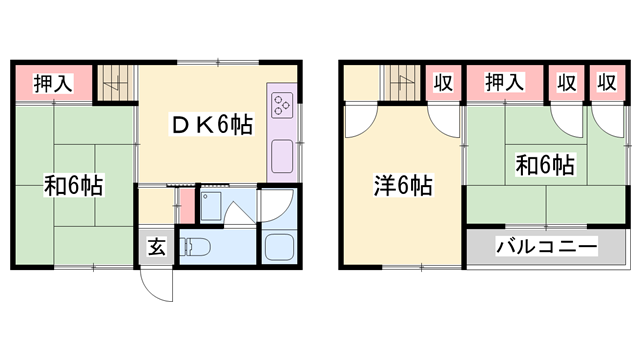物件間取画像