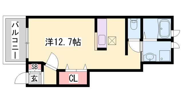 物件間取画像