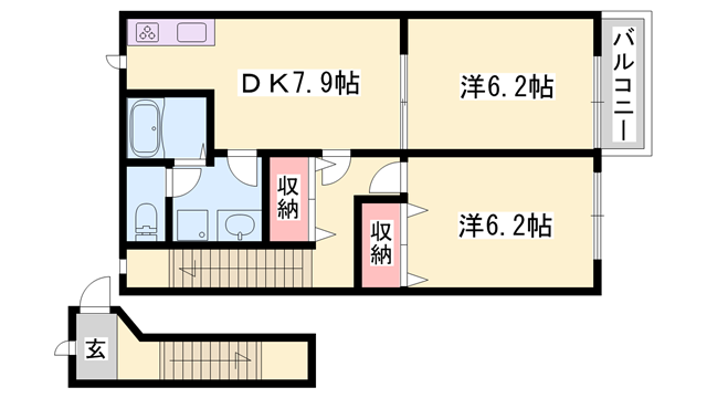 物件間取画像
