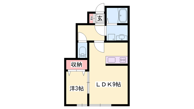 物件間取画像
