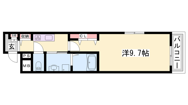 物件間取画像