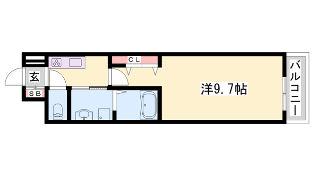 アリュールの物件間取画像
