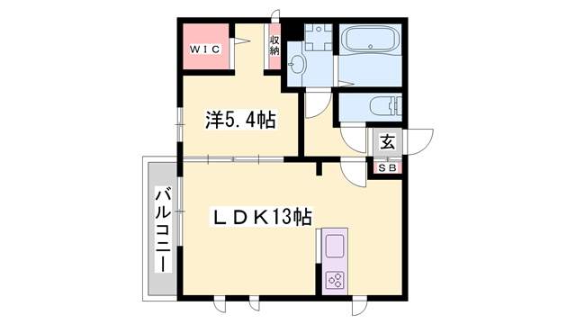 物件間取画像