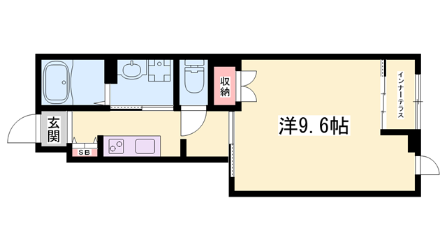 物件間取画像