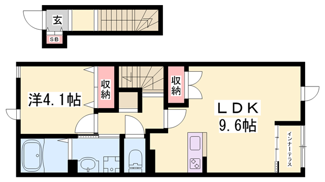 物件間取画像