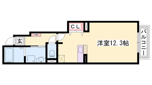 物件間取画像