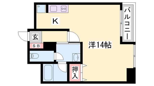 物件間取画像