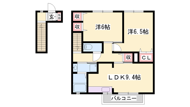 物件間取画像