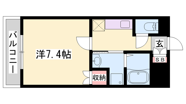 物件間取画像