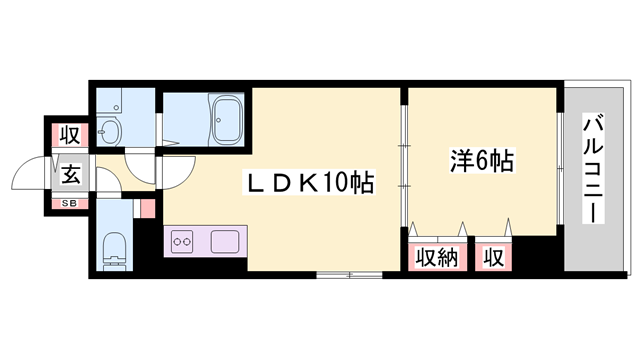 物件間取画像