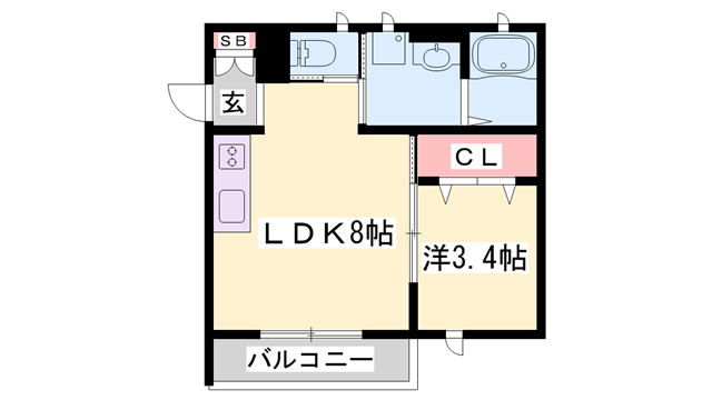 物件間取画像