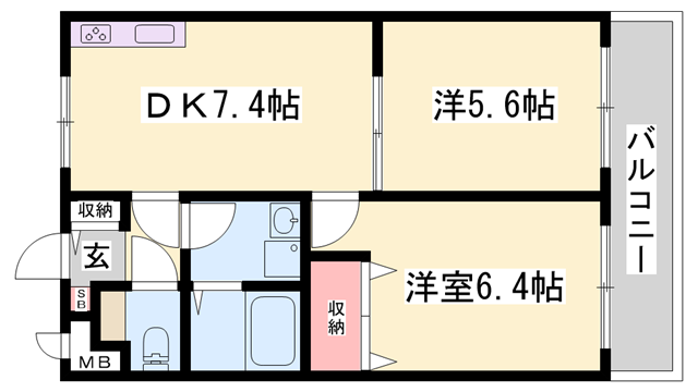 キャッスルコート赤穂の物件間取画像