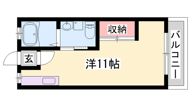 物件間取画像