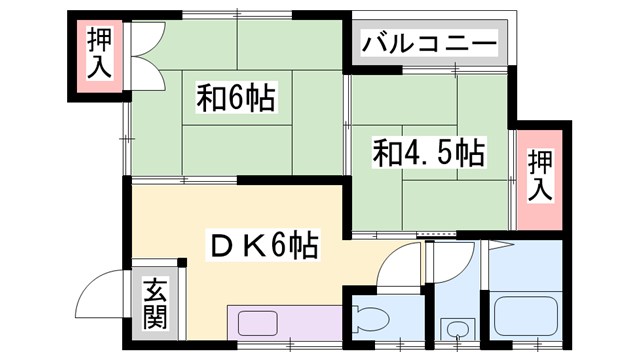 物件間取画像