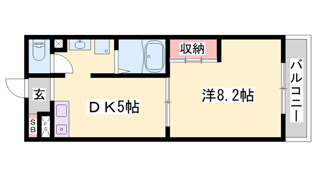 物件間取画像