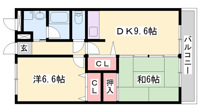 物件間取画像