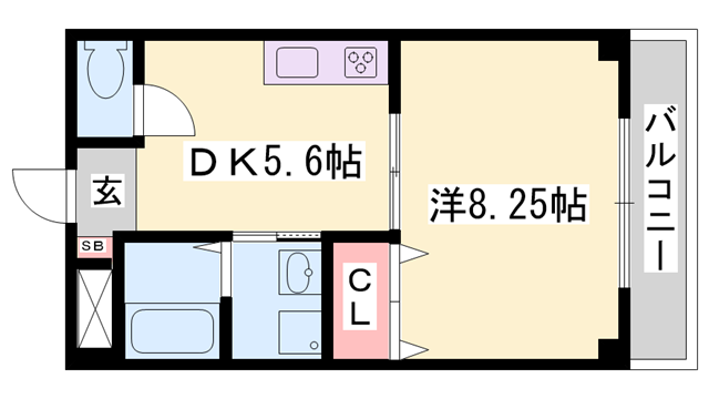 物件間取画像