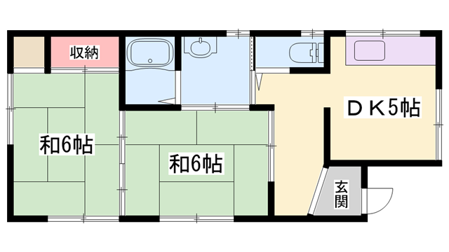 物件間取画像