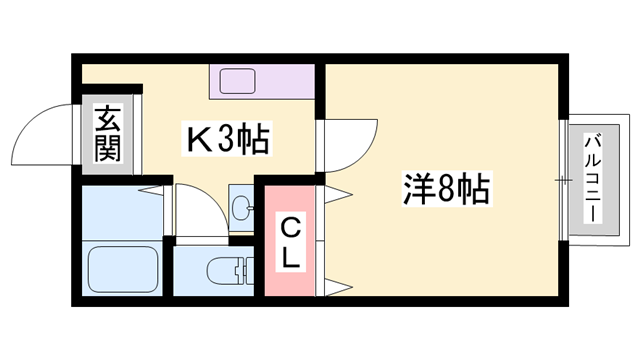 物件間取画像