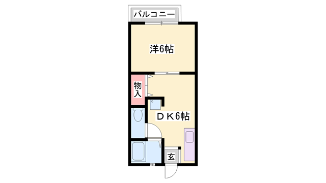 プランドールの物件間取画像