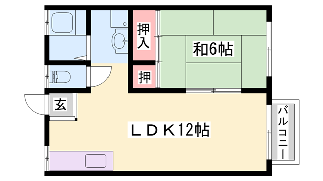 物件間取画像