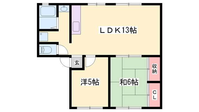 ソファレ21の物件間取画像