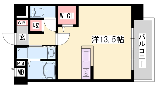 物件間取画像