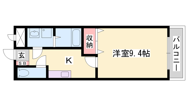 物件間取画像