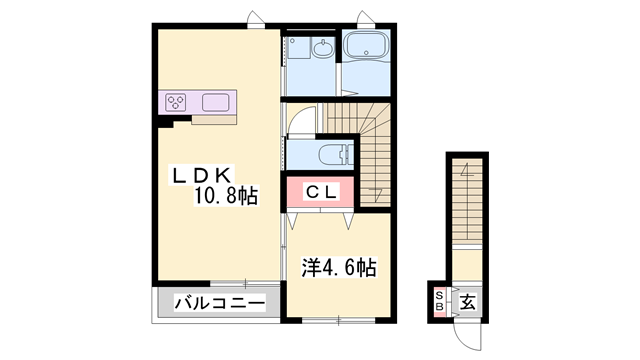 物件間取画像