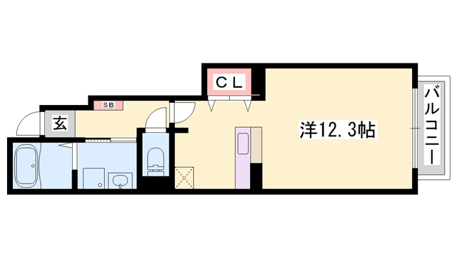 物件間取画像