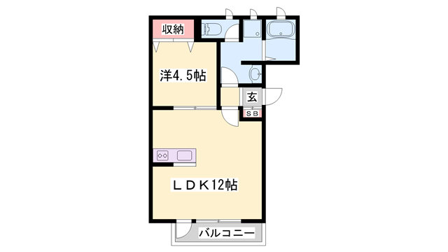 物件間取画像