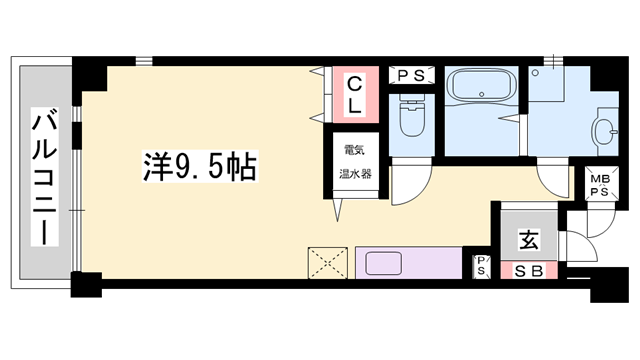 物件間取画像