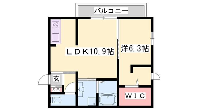 物件間取画像
