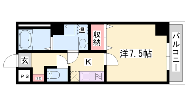 物件間取画像
