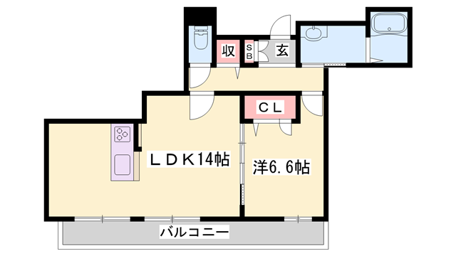 物件間取画像
