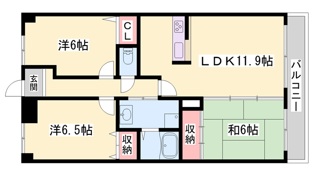 物件間取画像